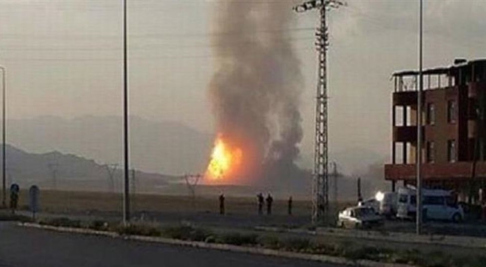 انفجار در خط لوله گاز ایران به ترکیه