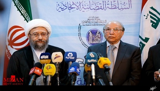 دیدار آیت الله آملی لاریجانی با رئیس شورای عالی قضایی عراق + فیلم دیدار آیت الله آملی لاریجانی با رئیس شورای عالی قضایی عراق + فیلم