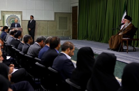 دیدار نمایندگان مجلس شورای اسلامی با رهبر معظم انقلاب