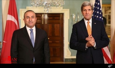 گفتگوی تلفنی چاووش اوغلو با لاوروف و جان کری در خصوص حلب