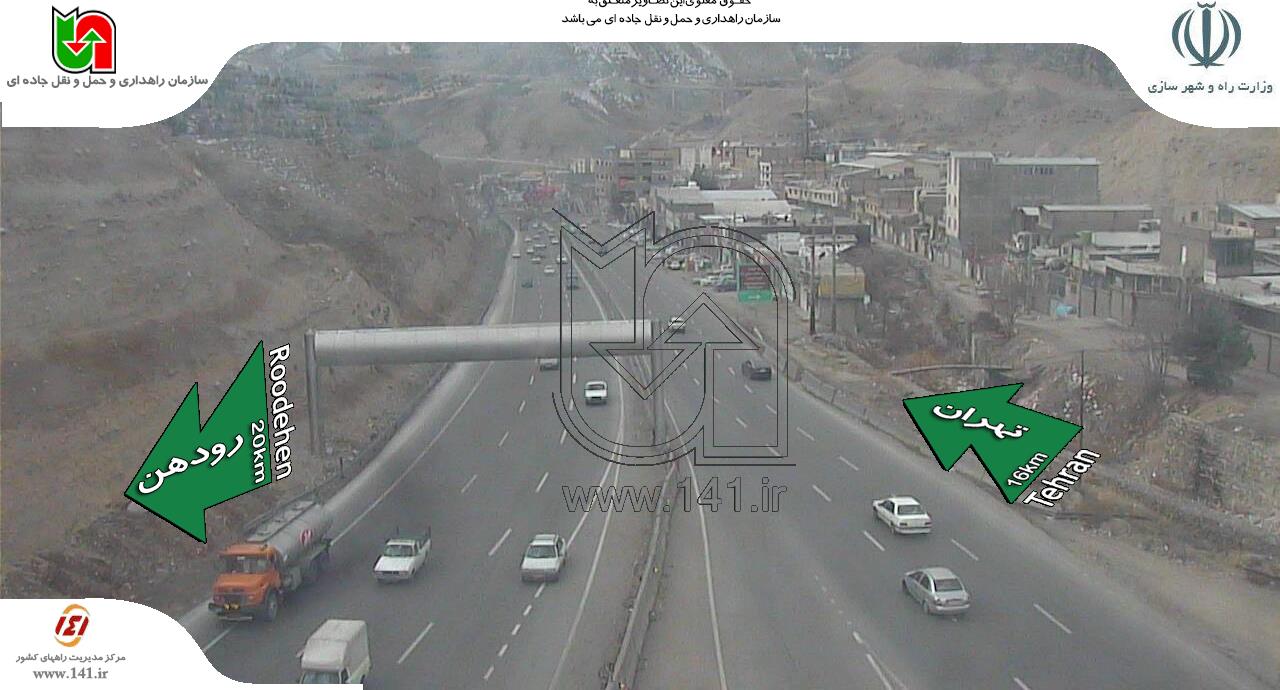 یک روز کاملا عادی برای جاده هراز+تصاویر یک روز کاملا عادی برای جاده هراز+تصاویر