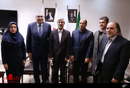 دیدار رئيس فدراسيون جهانی تير و كمان با رئيس كميته ملی المپيک