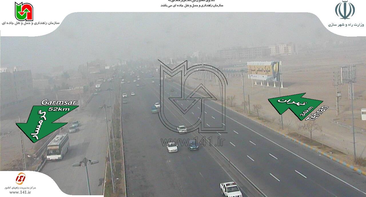 جاده مشهد بیخبر از ترافیک/مه شدید در مقطع گرمسار+تصاویر جاده مشهد بیخبر از ترافیک/مه شدید در مقطع گرمسار+تصاویر