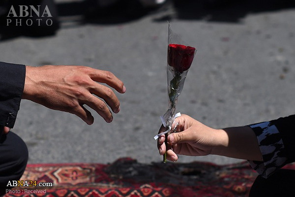 نمایش خیابانی برای صلح و نفرت از جنگ در نمایش خیابانی برای صلح و نفرت از جنگ در