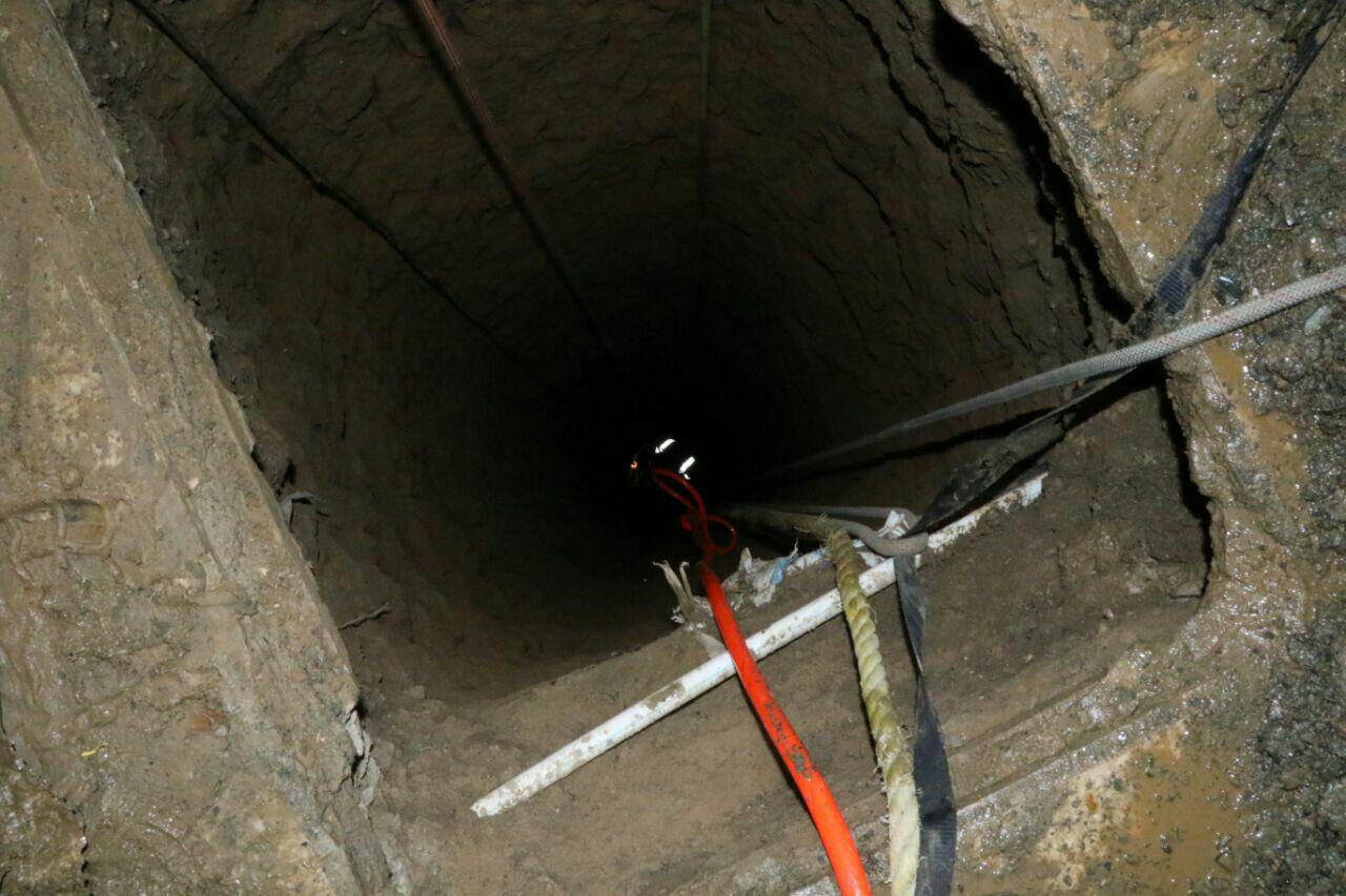 نجات معجزه آسا از عمق چاه