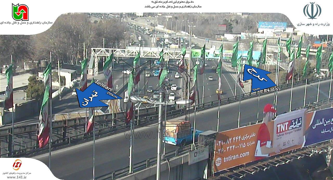 آرامش نسبی در اکثرهای راههای منتهی به چالوس+تصاویر آرامش نسبی در اکثرهای راههای منتهی به چالوس+تصاویر
