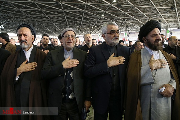 حضور شخصیتهای لشکری و کشوری در مراسم وداع با پیکر آیت الله هاشمی رفسنجانی + تصاویر حضور شخصیتهای لشکری و کشوری در مراسم وداع با پیکر آیت الله هاشمی رفسنجانی + تصاویر