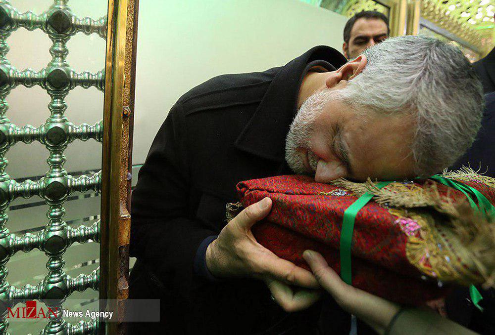 عکسی خاص از سرلشکر سلیمانی در مشهد