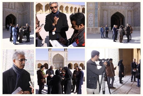 عملیات مرمت مسجد وکیل شیراز به پایان رسید