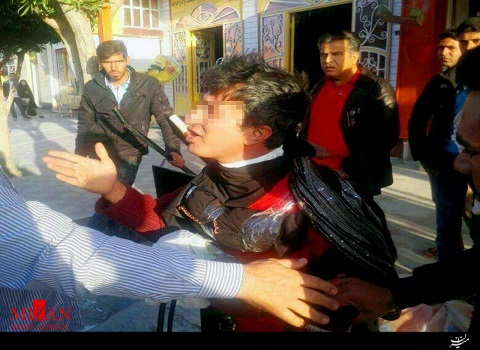 قاتل فراری در لباس زنانه دستگیر شد+عکس قاتل فراری در لباس زنانه دستگیر شد+عکس