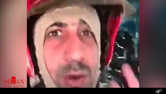 فیلم یکی از آتشنشانان در طبقه آخر پلاسکو پیش از ریزش + فیلم فیلم یکی از آتشنشانان در طبقه آخر پلاسکو پیش از ریزش + فیلم