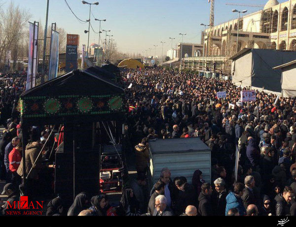بازتاب مراسم تشییع پیکر شهدای آتش نشان بازتاب مراسم تشییع پیکر شهدای آتش نشان