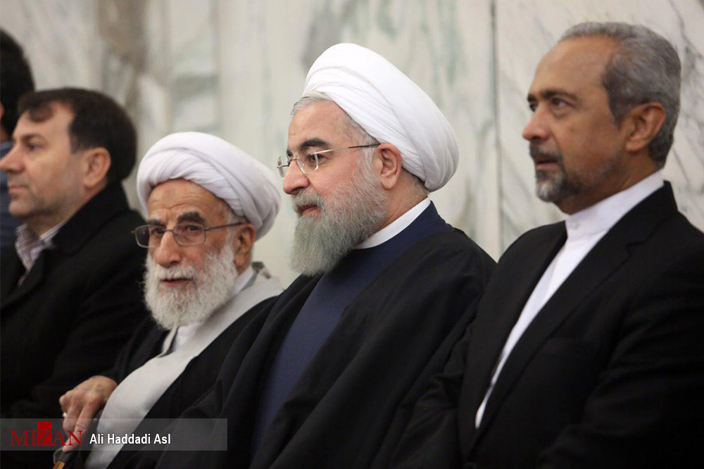 آغاز مراسم بزرگداشت شهدای آتش نشان/ حضور رئیس جمهوری و اعضای هیئت دولت در مراسم