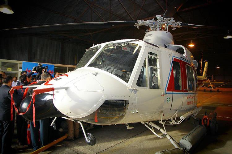 بیست و ششمین استان کشور مجهز به بالگرد شد