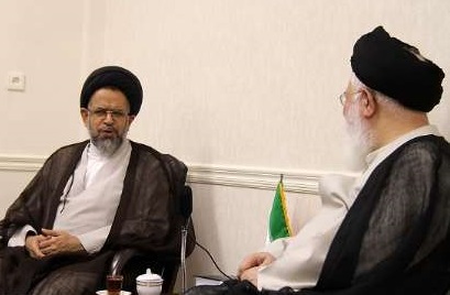 وزیر اطلاعات و آیت الله علم الهدی وزیر اطلاعات و آیت الله علم الهدی
