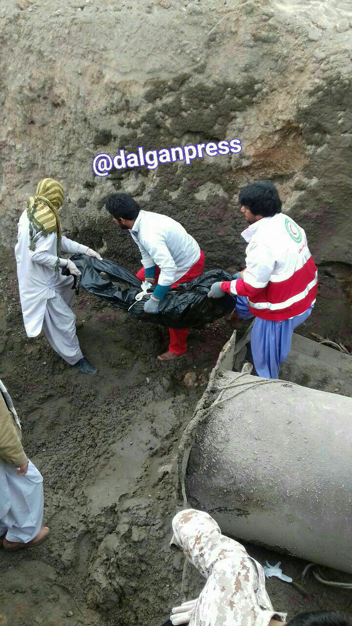 تصویری از انفجار در خط لوله گاز بزمان به زاهدان