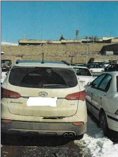 توقيف سانتافه با بیش از 123 ميليون خلافی