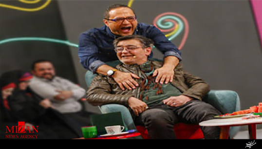 رضا رویگری مهمان خندوانه + فیلم