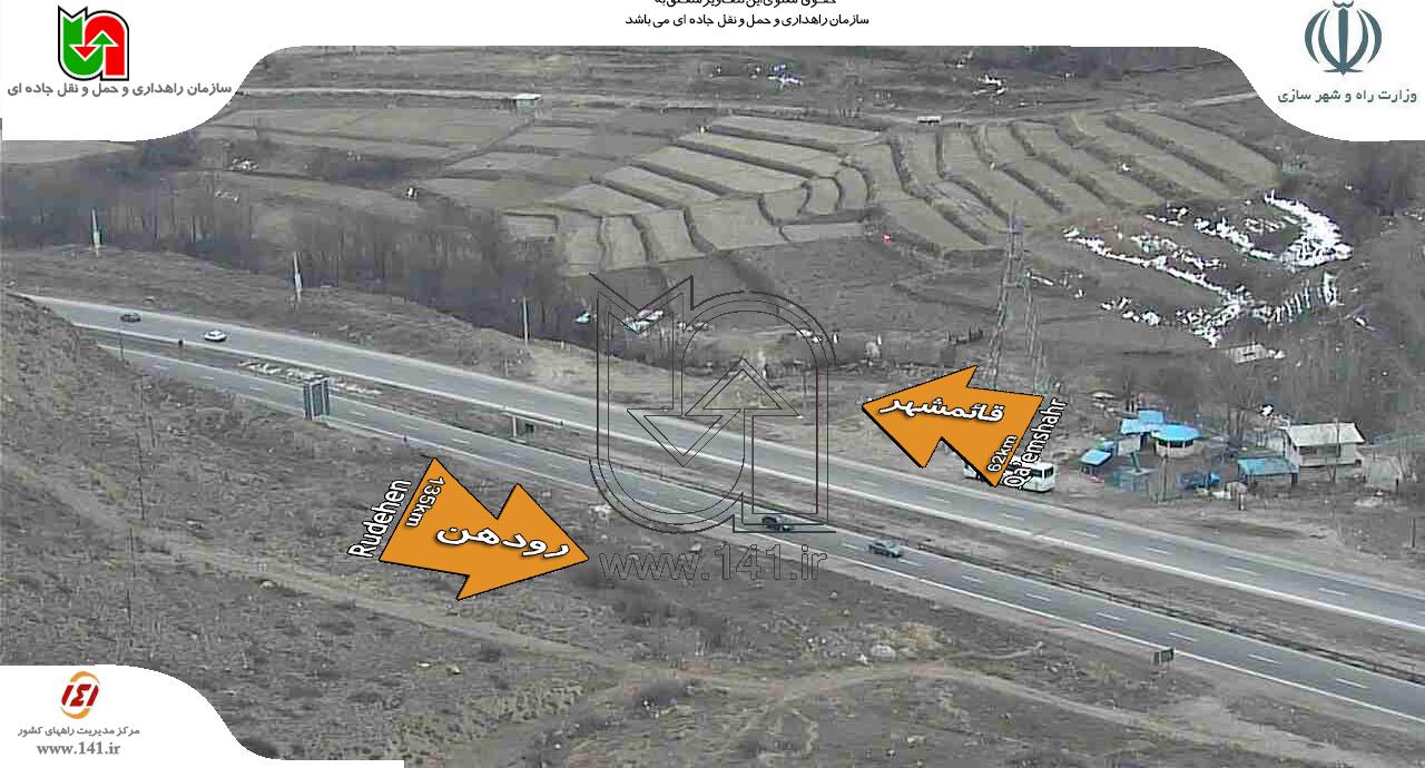 جاده بدون ترافیک فیروزکوه+تصاویر جاده بدون ترافیک فیروزکوه+تصاویر