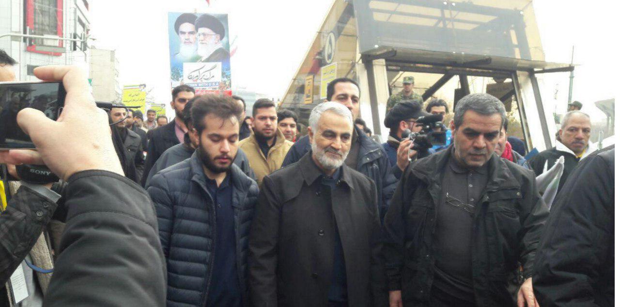 آغاز مراسم راهپیمایی 22 بهمن در سراسر کشور/ فرمانده نیروی قدس سپاه در خیل عظیم جمعیت