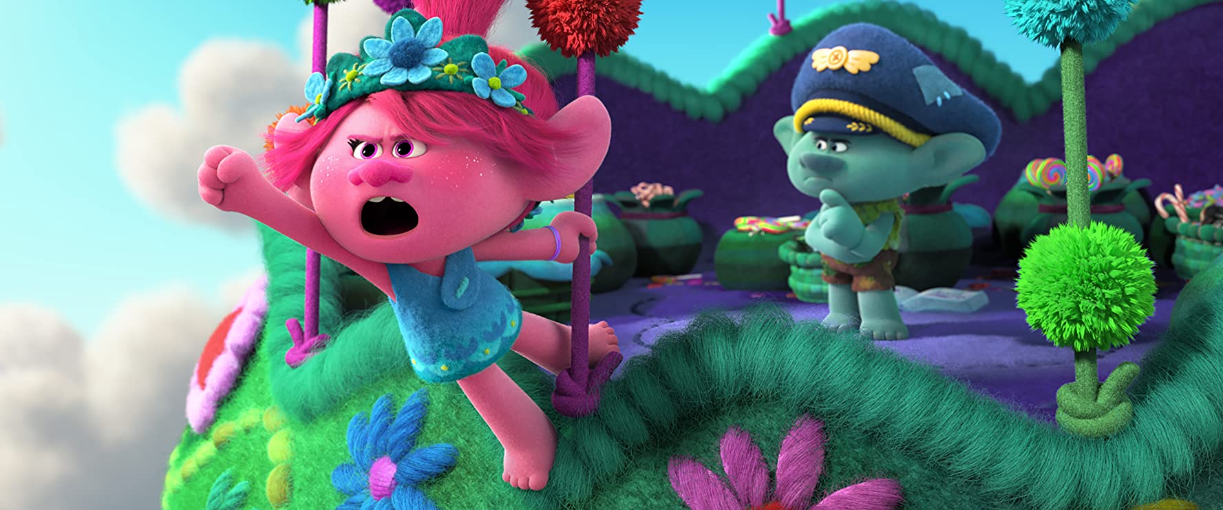 Justin Timberlake and Anna Kendrick in Trolls World Tour (2020)