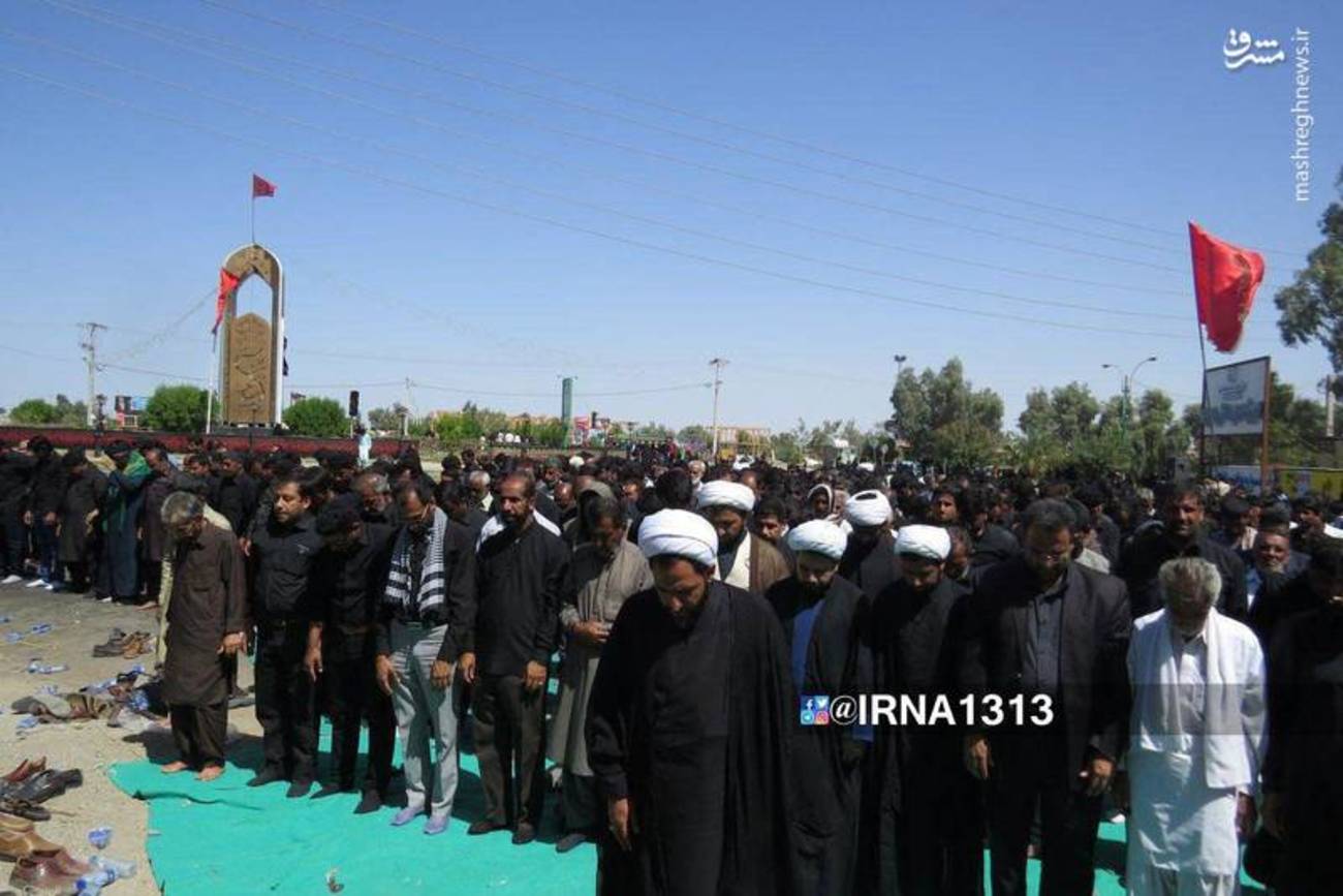  نماز ظهر عاشورا در کرمان