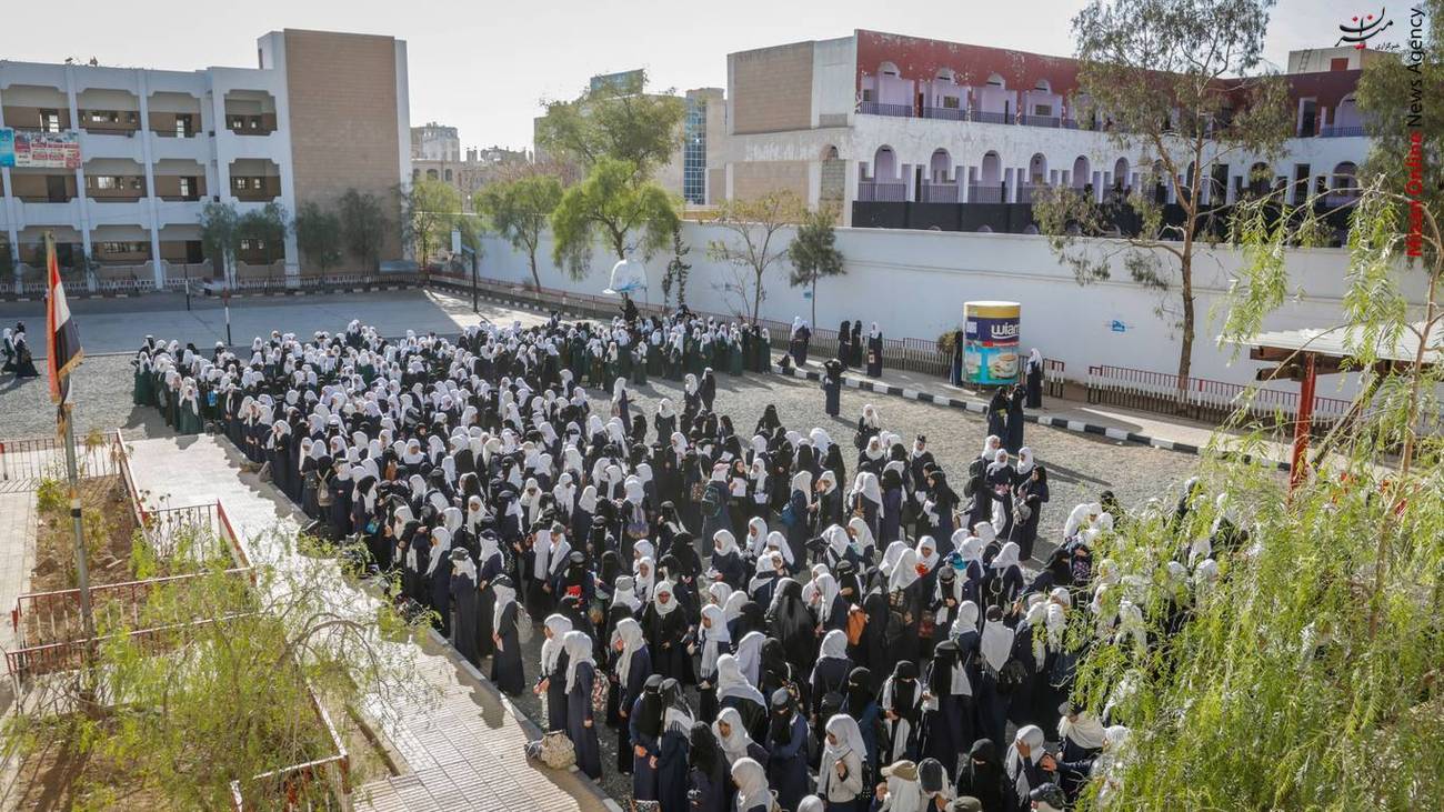 مدرسه دخترانه در یمن