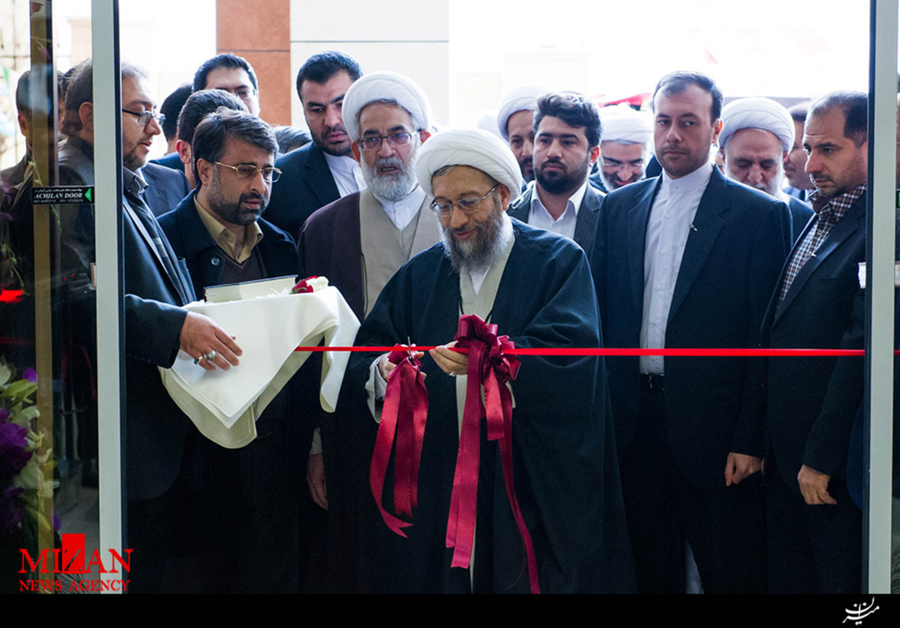 افتتاح ساختمان جدید دیوان عدالت اداری با حضور رئیس قوه قضائیه
