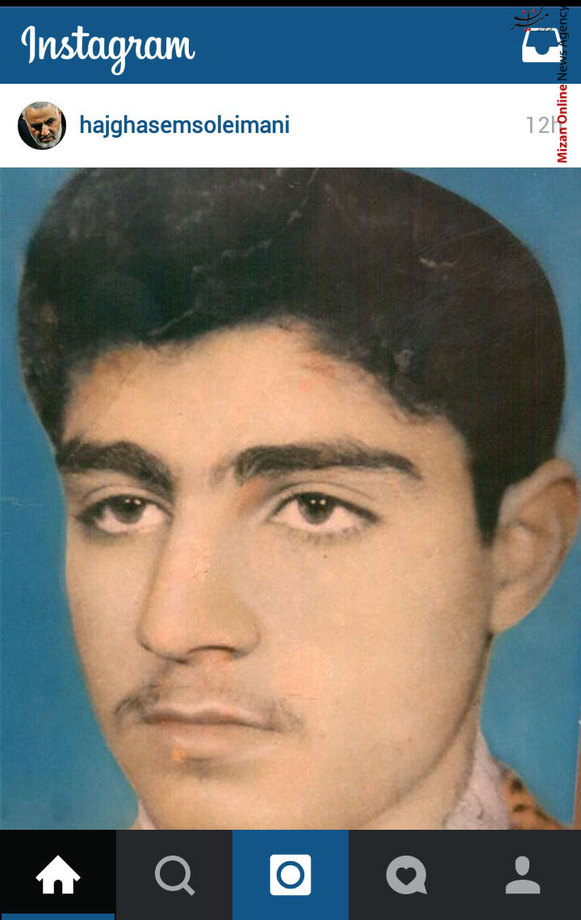 سردار سلیمانی در بهمن 1357