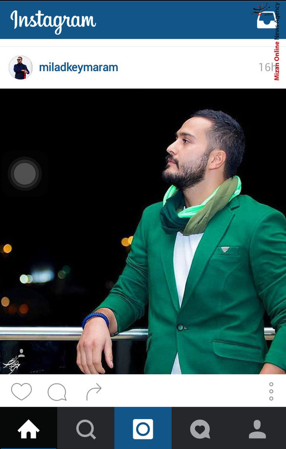 تشکر بازیگر خوش تیپ از عوامل فیلم «امکان مینا» و جشنواره فیلم فجر - میلاد کی مرام در پست جدید خود در اینستاگرام نوشت: تبريك به تمام عوامل فيلم امكان مينا. براى ركورد دار بودن در تعداد نامزدها. تبريك به همه نامزدهاى دريافت سيمرغ و خسته نباشيد به همه دوستان برگزار كننده، دبير، هيات انتخاب، داوران و همه كسايى كه كمك كردن براى هر چه بهتر شدن سال تحويل سينمايى كشورم. 