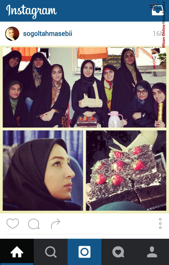 حضور سوگل طهماسبی در دانشکده علوم اجتماعی برای اکران فیلم «هنگامه»