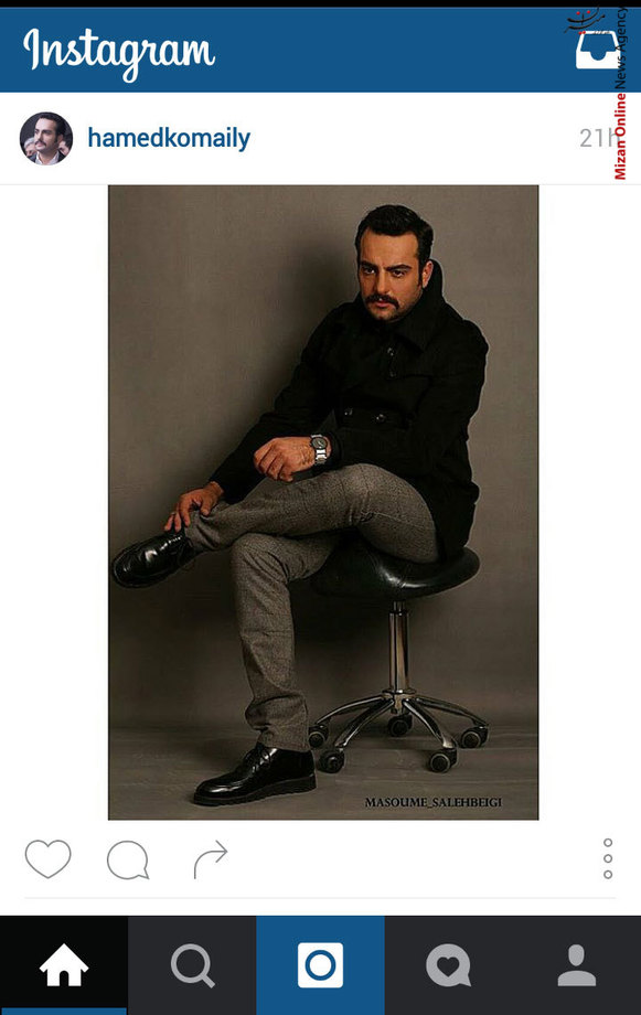 چهره ای متفاوت از حامد کمیلی
