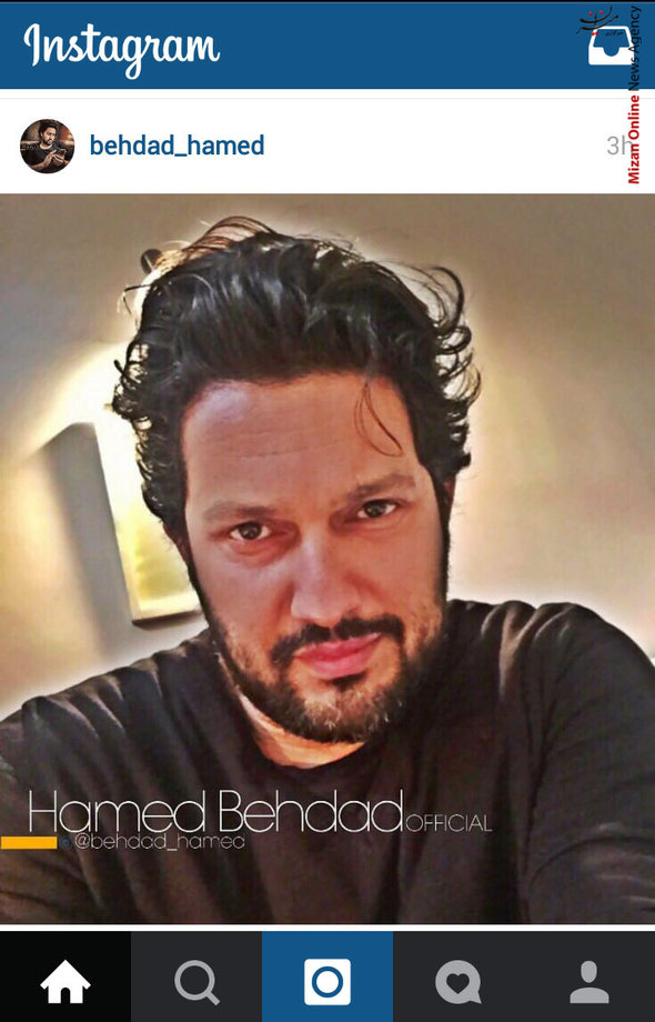 سلفی جالب حامد بهداد