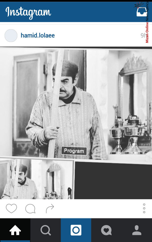 گریم جالب حمید لولایی در برنامه طنز «سه شو»