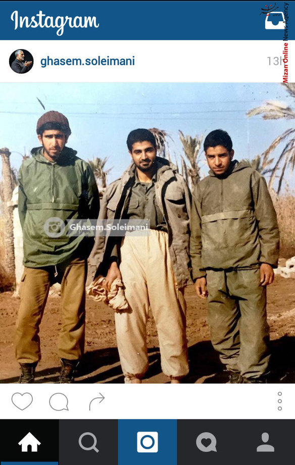 سردار سلیمانی در عملیات والفجر 8 - فاو - عراق
