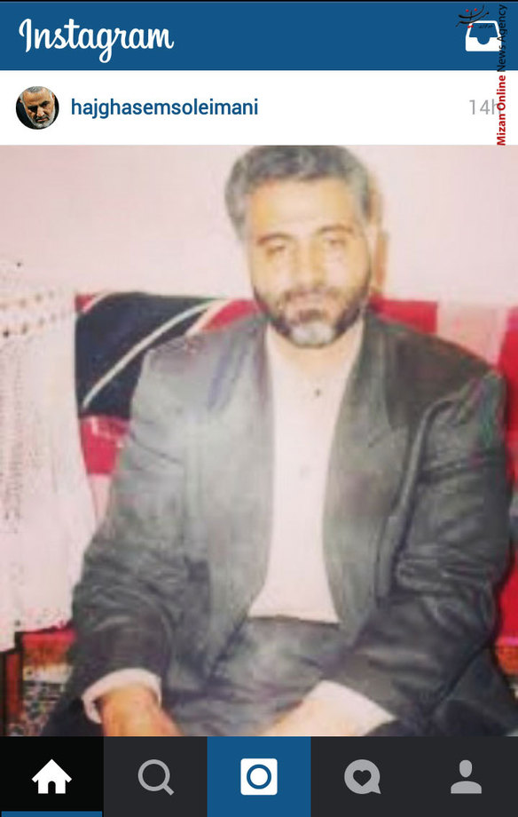 تصویر دیده نشده از سردار قاسم سلیمانی