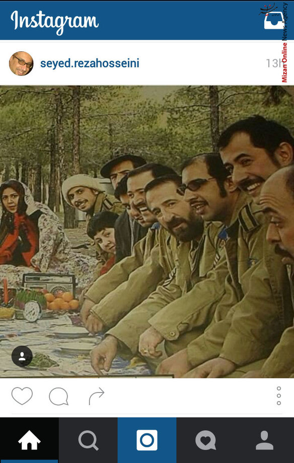 سید رضا حسینی با انتشار تصویر فوق در تازه ترین پست خود در اینستاگرام نوشت: سلام عرض ارادت خدمت شما دوستان عزیزم
یادش بخیر قرارگاه مسکونی که هر شب از آی فیلم پخش میشد
کاری از سید جواد رضویان عزیز با بهترین دوستان و بازیگران طنز
هر روزتان پر از معجزه خدای بزرگ 
الهی آمین