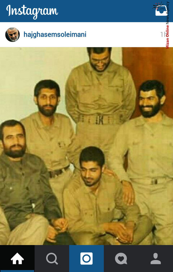 تصویر دیده نشده از سردار سلیمانی در 8 سال دفاع مقدس