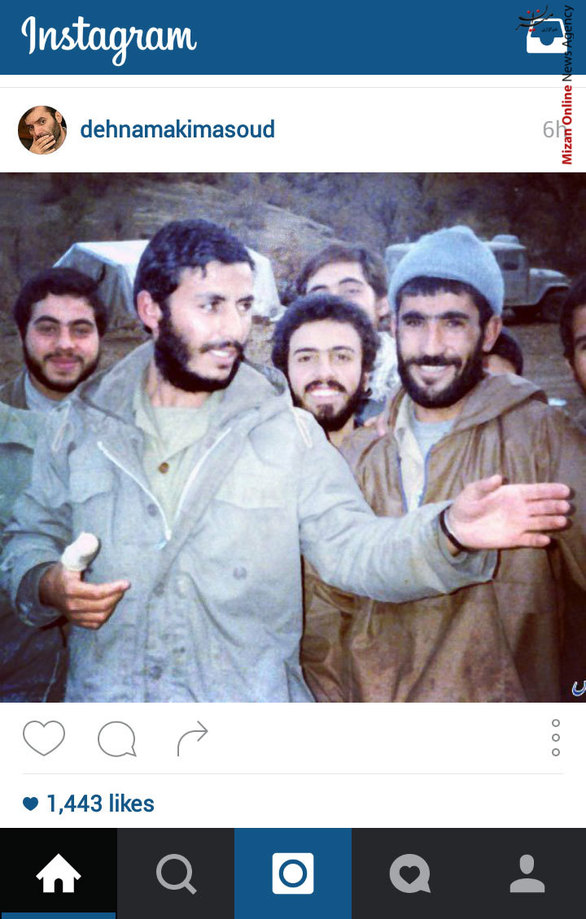 پست جالب مسعود ده نمکی در سالروز شهادت شهید همت - مسعود ده نمکی در صفحه شخصی خود در اینستاگرام نوشت: ای کاش راه تو را بیشتر از اتوبانت می شناختیم!