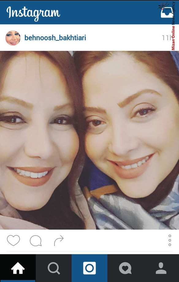 سلفی بهنوش بختیاری با مریم سلطانی
