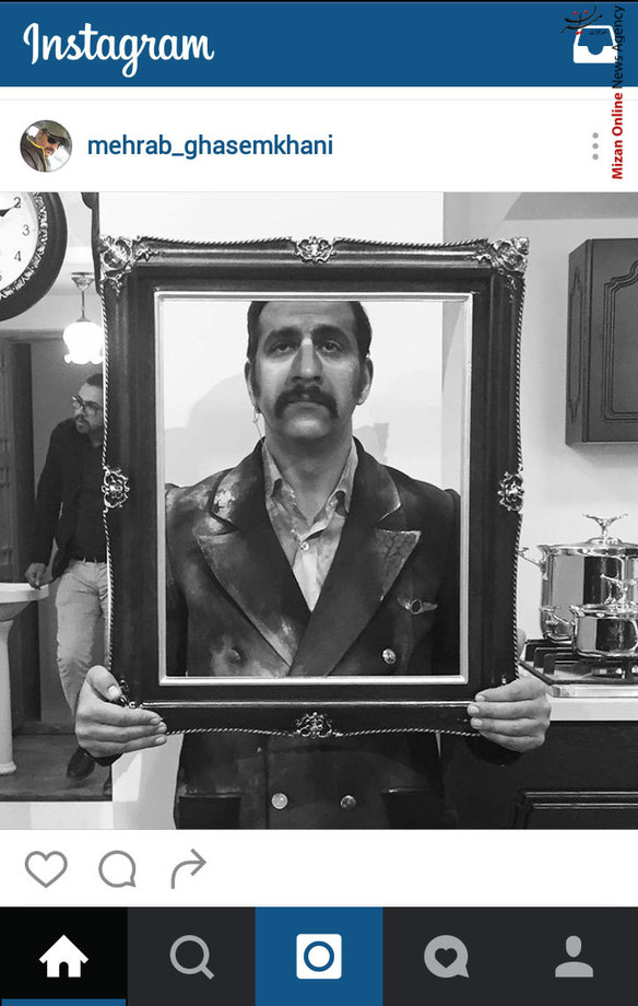 محراب قاسم خانی با انتشار عکس فوق در اینستاگرام نوشت: مرحوم محمد نادری مشهور به «کپتن»