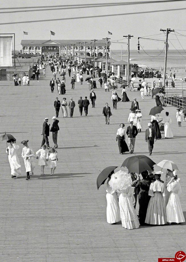 امتداد ساحل جرسی؛ سال 1905