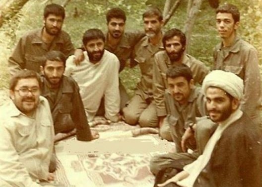 سرلشکر جعفری سرلشکر سلیمانی و سرلشکر باقری در زمان جنگ