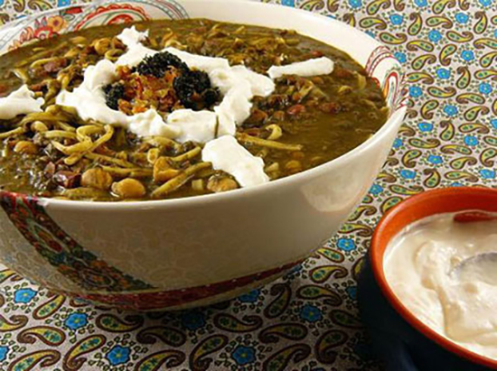 بهترین غذاهای شب عید