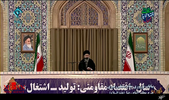 سخنرانی رهبر انقلاب در حرم مطهر رضوی