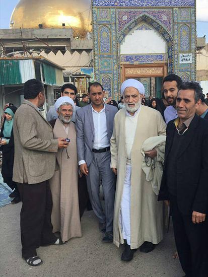 حاج آقا قرائتی در سامراء+عکس حاج آقا قرائتی در سامراء+عکس