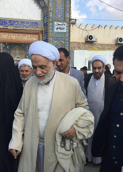 حاج آقا قرائتی در سامراء+عکس حاج آقا قرائتی در سامراء+عکس