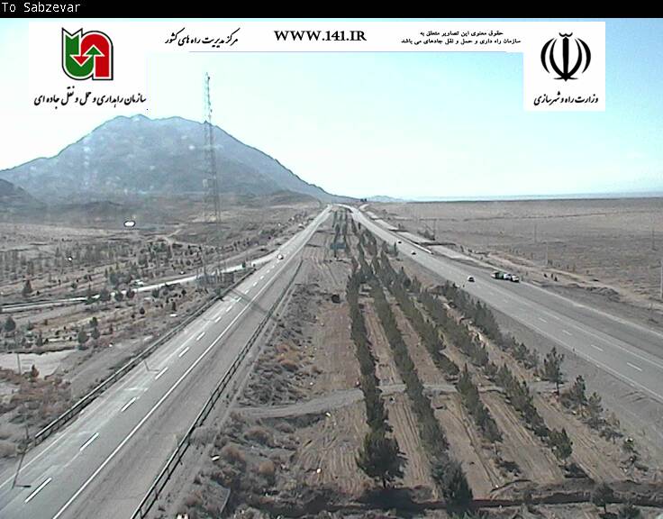 جو آرام جاده تهرن_مشهد/سرعت بیش از 94 کیلومتری خودروها