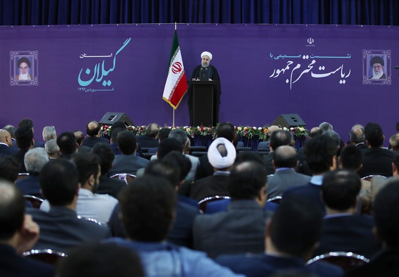 روحانی در گیلان