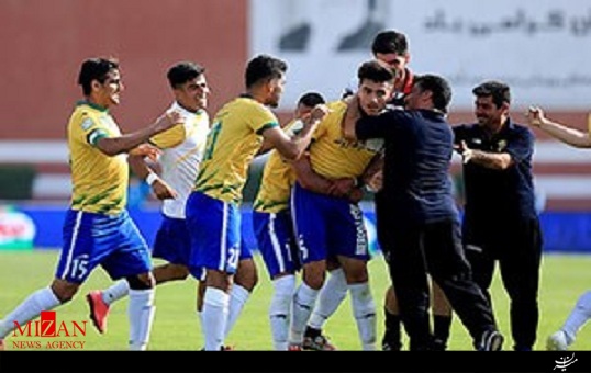 تک گل نفت آبادان به پرسپولیس 